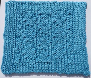 bluedoubleknittexture