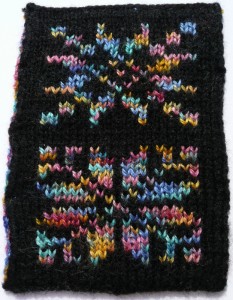 twocolourdoubleknittingblack